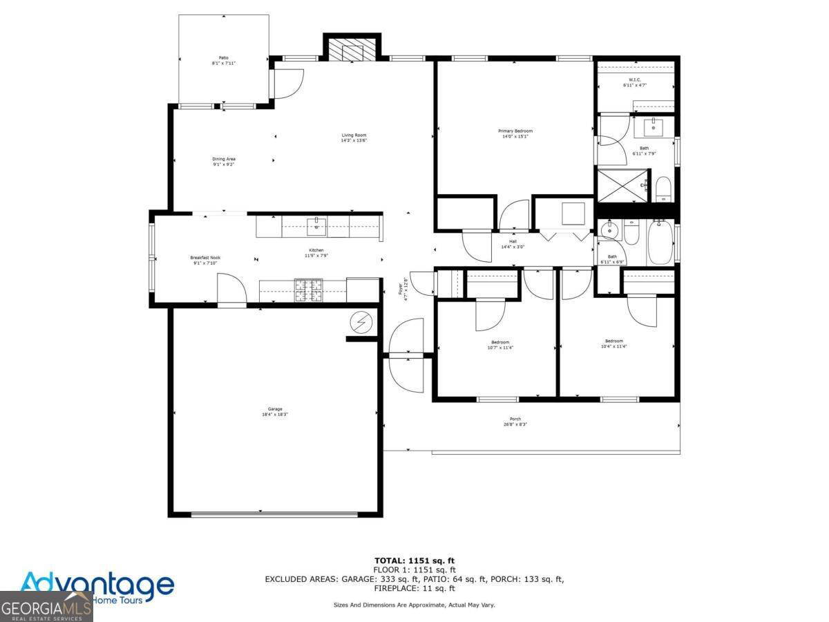 Woodstock, Georgia 30188, United States, 3 Bedrooms Bedrooms, ,2 BathroomsBathrooms,Residential,Active,110073