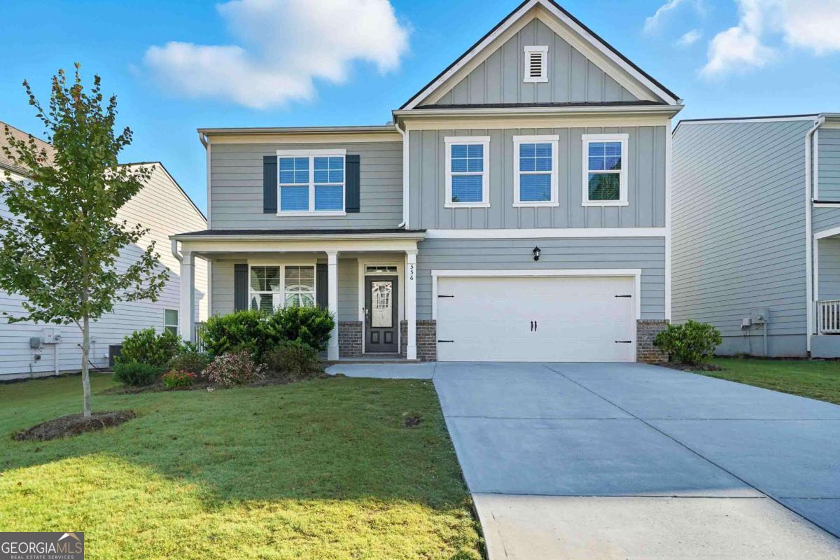 Discover the charm of Sosebee Creek, a welcoming community in Dawsonville ,GA Offering residents resort-style amenities including a Pool, Clubhouse , Tennis courts, and a Playground. Ideally located just minutes from GA-400 and HWY 53, local shopping, dining and schools.Residents enjoy easy access to the North Georgia Premium Outlets, Lake Lanier, Cumming and Dahlonega! This Highly sought-after Hanover plan is only 2 years old and feels absolutely brand new. With 5 spacious bedrooms and 3 Full Bathrooms, it is designed for modern family living. The open concept main-level showcases a spacious living room with a gas fireplace and a bright dining area filled with natural light ,gourmet kitchen with white cabinetry, granite countertops, SS appliances , a walk-in pantry, and an oversized island. Durable RedWood flooring extends throughout most of the main floor, while the interior has been Freshly Painted and Finished with Brand-New Carpet. The Main floor includes a Full bedroom and a Full bathroom, offering the ideal setup for guests or a Private in-Law suite .Upstairs, the primary suite offers a luxurious retreat with a double vanity, soaking tub, separate shower, and walk-in closet. Three additional bedrooms, a full bathroom, and a versatile loft area provide flexibility for a home office, playroom, gym, or media room.Outside, enjoy a private backyard ideal for kids, pets, or entertaining, along with a two-car garage . Move-in ready- this home truly has it all.