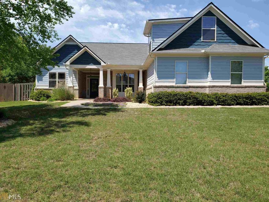 Beautiful 4 bedroom, 2 bath home located in Barnsley Forest Subdivision! Subdivision amenities include paved walk ways throughout the pristine community, a gorgeous pool and pool house area, as well as a meticulously maintained playground area! Home features a beautiful stone entranceway, hardwood flooring throughout, gas fireplace, granite countertops, fenced in back yard, sprinkler/irrigation system, alarm system, 2 year old roof, 2 year old exterior paint, 2 year old HVAC and much much more!