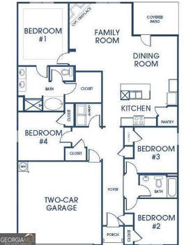 Community Pool, Tot Lot, and Clubhouse - Minutes to I-20 and the Mall of Stonecrest - Easy access to Hwy 124 for Shopping and Dining - Close Proximity to Arabia Mountain National Heritage Area and Local Parks Enjoy Urban Convenience in a Suburban Setting at Champions Run, in Lithonia. **Home Features: ** - - The CALI Ranch Design: Spacious Family Room, Seller will pay all closing costs if you use the preferred lender and close by APRIL 30, 2025. With Preferred Lender, Great incentives are available for a limited time. Dining Area, and Open Island Kitchen - Private Bedroom Suite: Dual Vanities, Separate Shower, and Luxurious Garden Tub - Secondary Bedrooms with Oversized Closets - Home Is Connected: Industry-Leading Suite of Smart Home Products Experience the perfect blend of convenience and community living at Champions Run. Schedule your tour today and discover your new home! (Photos are for illustrative purposes and do not depict the actual home.)