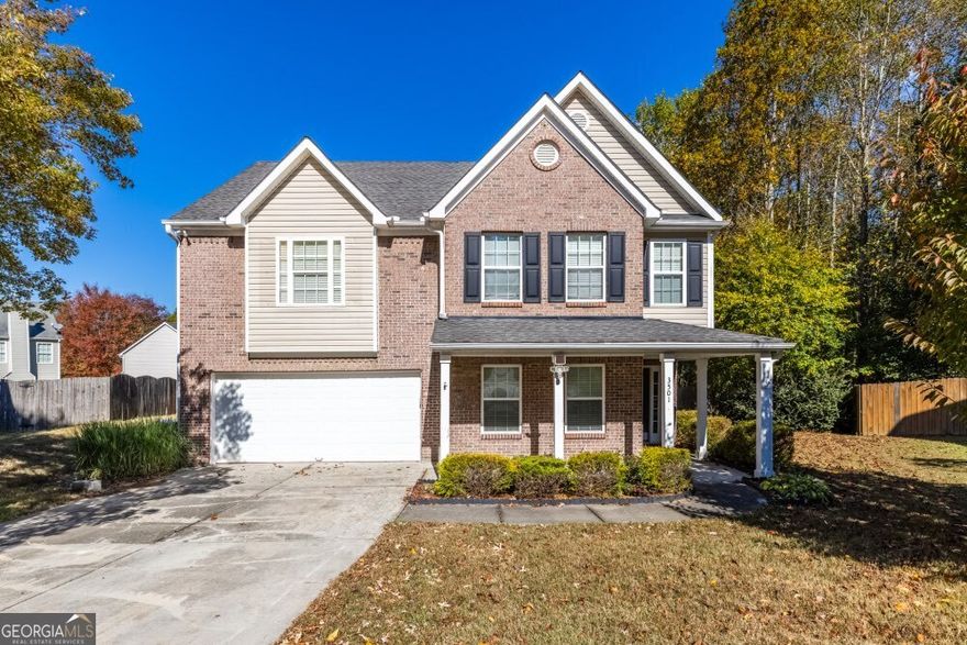 Beautifully renovated home in the highly sought-after Seckinger High School Cluster! Tucked away in a quiet cul-de-sac, this property features a private, fully fenced backyard and has been thoughtfully updated throughout-truly move-in ready.  Recent upgrades include: new luxury vinyl flooring on both levels, fresh interior paint, brand-new kitchen appliances, high-level quartz countertops in both kitchen and bathrooms, updated light fixtures, ceiling fans, new trim work, doors, hardware, faucets, and all new toilets. HVAC ducts have also been professionally cleaned. It feels like a brand-new home!  The open floor plan is filled with natural light and includes a cozy fireplace in the living room, a separate dining room, and a versatile sitting room perfect for a home office. The oversized primary suite offers ample comfort and privacy. A brand-new kitchen island will be installed prior to closing.  Preferred Closing Attorney: Pacific Law Group, LLC  Showing Instructions: Please remove shoes when entering.