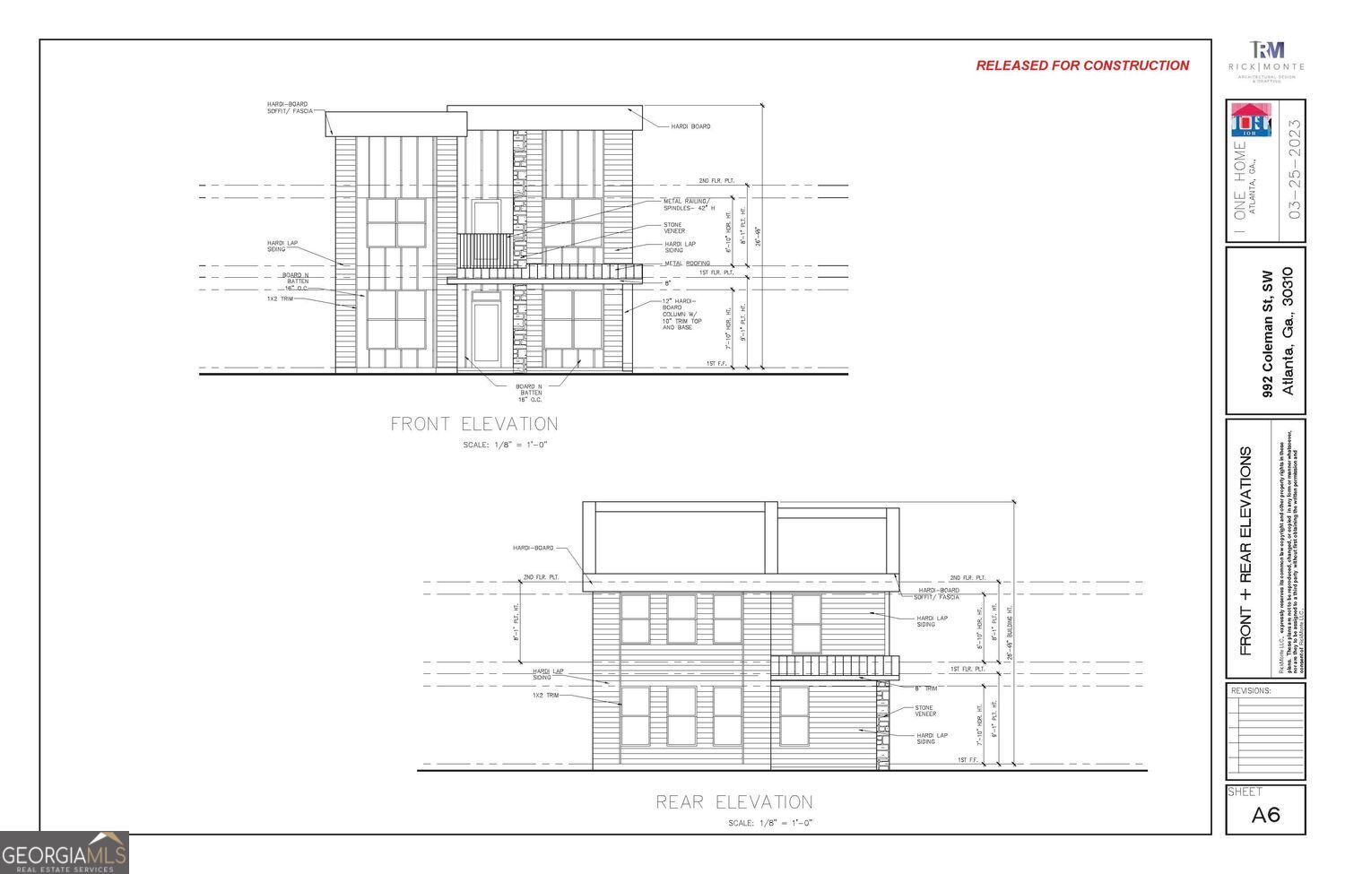 Fully-permitted residential lot located in the revitalizing Pittsburgh neighborhood of Atlanta. Offered at $199,000, this lot includes approved building permits and a complete set of architectural plans for a modern two-story single-family home. The proposed design features 4 bedrooms, 3 bathrooms, and over 2,200 square feet of heated living space, with an open-concept layout and front porch. This turn-key package allows builders to begin construction immediately, saving significant time and permitting costs. Ideally situated minutes from the Westside Beltline entrance, Summerhill development, and more. Convenient access to Downtown Atlanta. A ready-to-build opportunity in a growing area with strong long-term potential.