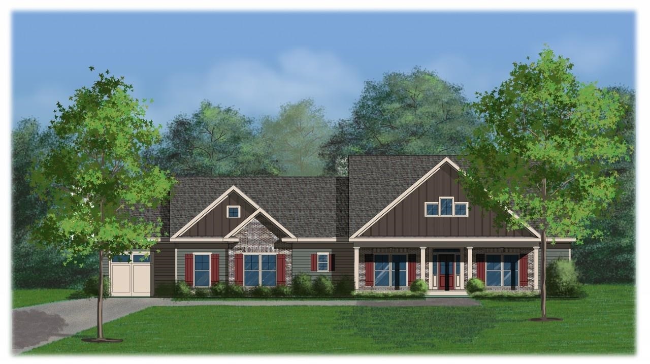 New construction By Rivermont Homes, Highly Desirable Ranch! Photos are From a Previous Build of the Same House Plan. Relax on your Front or Rear Porch, Overlooking Your Private .72 Acre Lot on a cul-de-sac. Home Features White Shaker Cabinets with Gorgeous Siberia White Granite. Open Floorplan with Kitchen open to Large Family Room with Fireplace, and Formal Dining - Perfect for Entertaining. Master Suite on Main with Spacious Master Bath Featuring a Soaking Tub and Oversized Shower. Two Additional Bedrooms Share Bath Each with Large Walk-In Closets! Beautifully Maintained and Well Established Community with Resort Style Amenities Featuring Pool with Slide and Mushroom, Club House and 2 Lighted Tennis Courts. Close to Lake Lanier, Minutes from GA 400, Conveniently Located to All Your Shopping Needs and will be in the New East Forsyth High School, Fall 2021. Home is Scheduled for Completion September 2021.