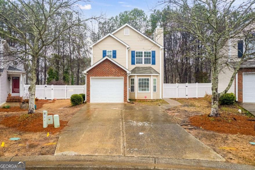 This is a newly built house in an existing neighborhood. The house is modern and well updated. Built 2 years back.MOVE-IN READY 2 BEDROOM 2 BATH home  in sought after Alpharetta - top-rated schools (Cogburn Woods, Hopewell, and Cambridge) and minutes away from downtown Alpharetta, Avalon and Halcyon. Upstairs loft is a perfect work from home office or can easily be converted to a 4th bedroom. All new interior paint and upstairs carpet gives this home a clean and bright feel. Refrigerator, microwave and dishwasher recently replaced and all appliances are stainless. The main level offers the laundry room next to the primary bedroom and bath, a great room with fireplace open to the dining area and a light-filled kitchen. French doors open onto the private patio and the FULLY-FENCED BACKYARD. Plenty of off-street parking with a level driveway and a 1-car garage. Upstairs offers 2 additional bedrooms, a full bathroom and large loft area. Coveted Avensong has a pool, tennis courts, playground and clubhouse which can be rented out. Access to GA 400 only 4 minutes away when the McGinnis Ferry/GA 400 interchange is opened in 2026!! Great for commuting. Come and join the vibrant community of Alpharetta and all it has to offer!!