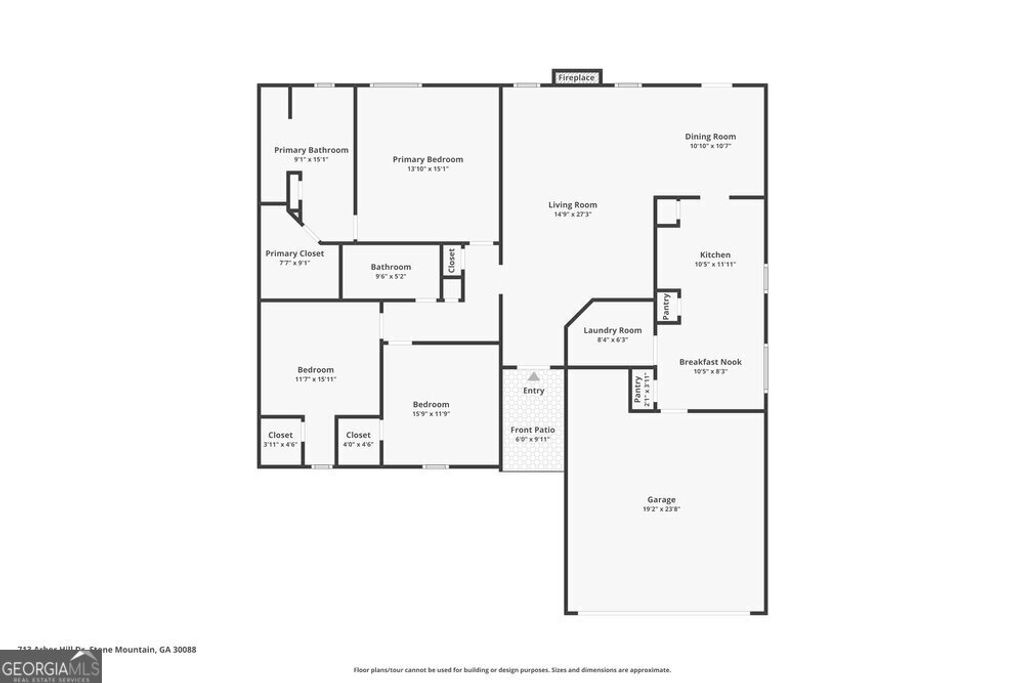 Photo of 713 Arbor Hill Drive, Stone Mountain, GA 30088 (MLS # 10648873)