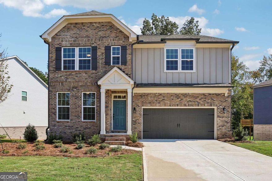 Welcome to your dream home in the heart of the vibrant, master-planned community of Heron Bay, nestled in the charming town of Locust Grove. This neighborhood is conveniently situated for a short drive from bustling Atlanta work centers, perfect for commuters. Experience a balanced work-life dynamic in the vibrant neighborhood of Heron Bay - where luxury meets convenience. This haven of tranquility and opulence is designed to cater to the most discerning tastes, featuring the prestigious Surrey design plan. This stunning Home offers luxurious living with five spacious bedrooms, three full baths, and a full un-finished daylight basement, perfect for all your needs. The main floor unveils a thoughtful layout designed for modern living - a spacious family room adjacent to a stunning chef-inspired kitchen that bathes the space in natural light, and a guest bedroom with an en suite bath that ensures privacy and comfort. Not to mention the practical additions of a mudroom, dining room, and a charming deck behind the kitchen. As you ascend to the second floor, the grandeur continues with four additional bedrooms, including a luxurious primary suite boasting tray ceilings, a vast walking closet, and an en suite spa-like bath with a separate shower, soaking tub, and dual vanity. A versatile loft, 3 additional bedrooms and two full baths complement the upstairs living space, ensuring every need is met. For the active family, Heron Bay offers four miles of picturesque walking trails, perfect for morning jogs or evening strolls with loved ones. Engage in a friendly tennis match at the community court, or let the kids enjoy a day of fun at the Aquatic Center with its competition pool and thrilling waterslides. Equestrian enthusiasts will appreciate the on-site Equestrian Center, while lakefront parks with open-air pavilions and community fire pits provide the perfect backdrop for BBQs and cozy evenings.  Welcome to a community where nature's beauty meets refined living. Welcome home.