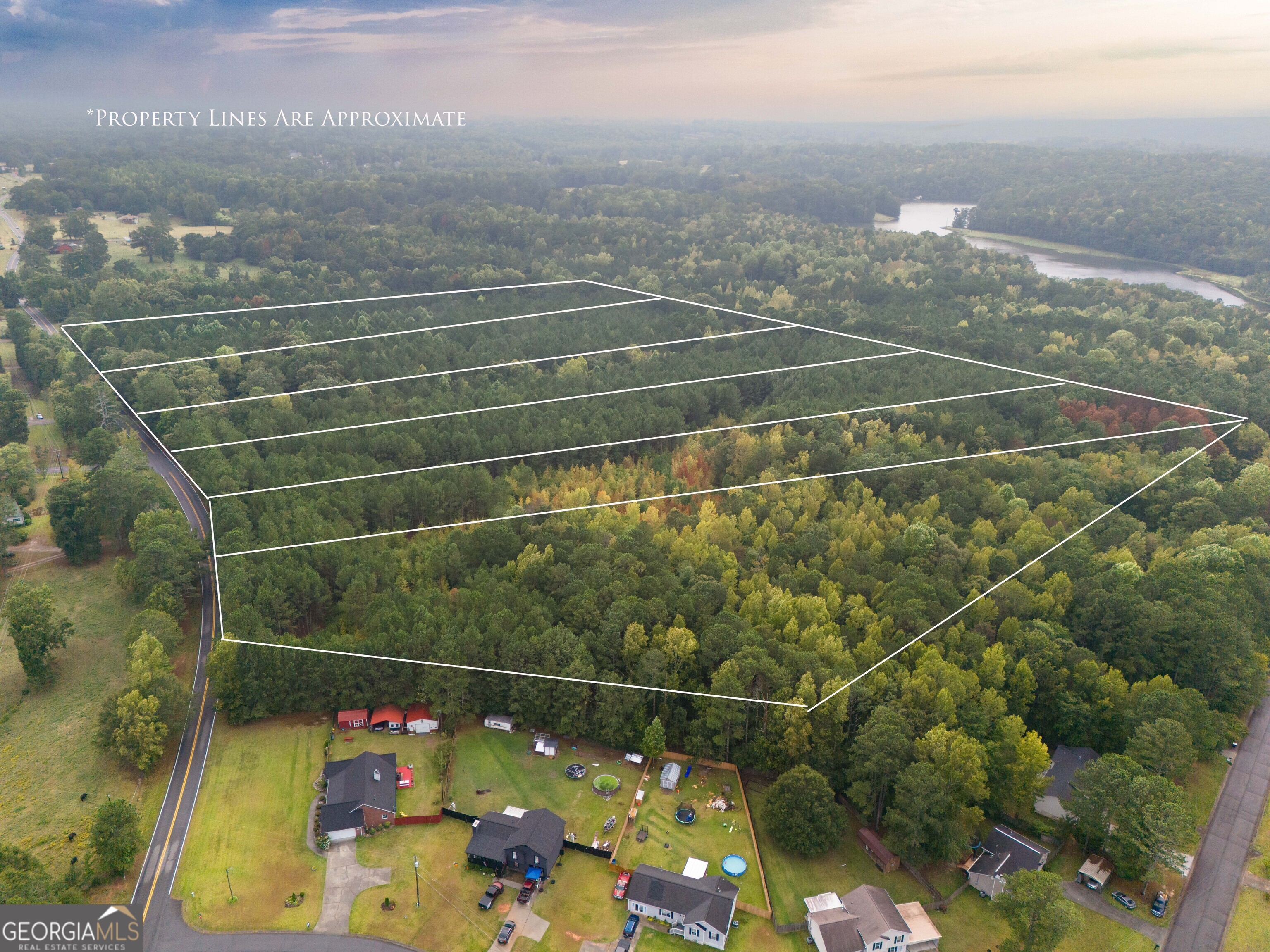 Lot 1 is 6.88 acres. Conveniently located less than 5 minutes from I-20 at the Bremen exit. Carroll County and Mt Zion school district! A perfect location for commuters far and wide! The survey is attached in documents and photos. These tracts are nice level, wooded, private building tracts! Paved road frontage too!