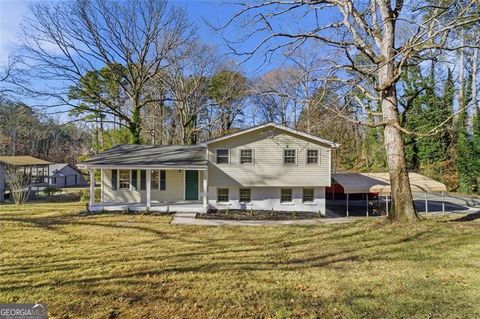 Photo of 5753 OAK GROVE Dr, Acworth, GA 30102 (MLS # 10658840)