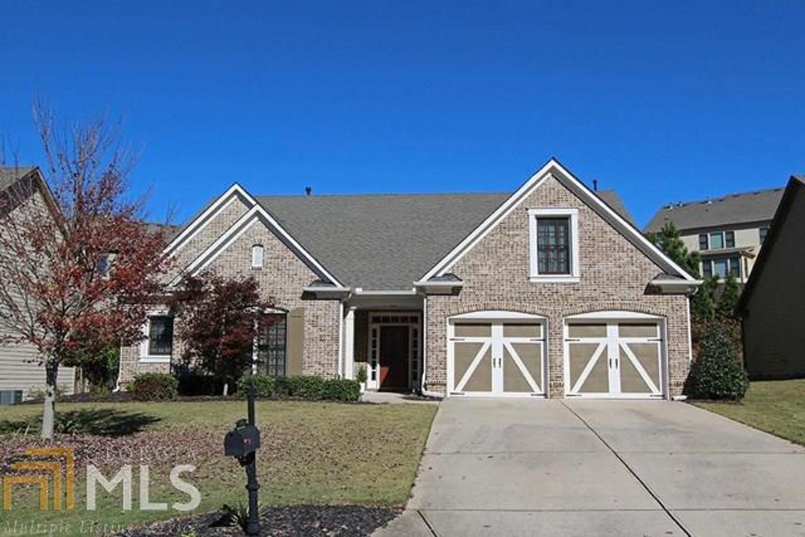 Immaculate Home in wonderful swim/tennis community with an open floor plan and tons of upgrades. Spacious kitchen with large granite island stainless steel appliances built in wine fridge tons of cabinet space leading to keeping room with gas fireplace. Master suite on main with California closet and large master bath. Pergola covering the back deck in the backyard perfect for relaxing. 4th bedroom above the 2 car garage is perfect for home office. LR wired for surround sound. Location is an A+ with great schools low forsyth county taxes. HOA includes landscaping.