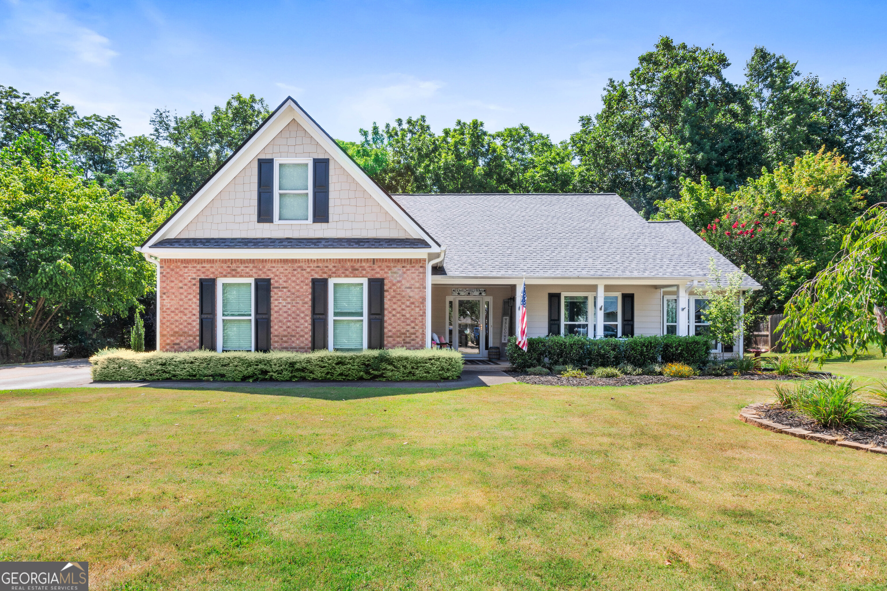Welcome to this inviting 4 bedroom, 2 bathroom ranch-style home located in the highly sought-after Jefferson City School District. Set on a peaceful city lot with no HOA, this home offers the perfect blend of comfort, convenience, and outdoor enjoyment. The home features a spacious kitchen with updated stainless steel appliances, ample cabinet storage, and a cozy breakfast area that's perfect for casual dining. The traditional floor plan offers defined living spaces, creating a warm and practical layout ideal for everyday life. Step outside and enjoy your own private saltwater pool-a perfect retreat for relaxing, entertaining, or beating the Georgia heat. The backyard offers plenty of room for outdoor fun, all within a low-maintenance setting. All appliances stay with the home, making your move even easier and more convenient.