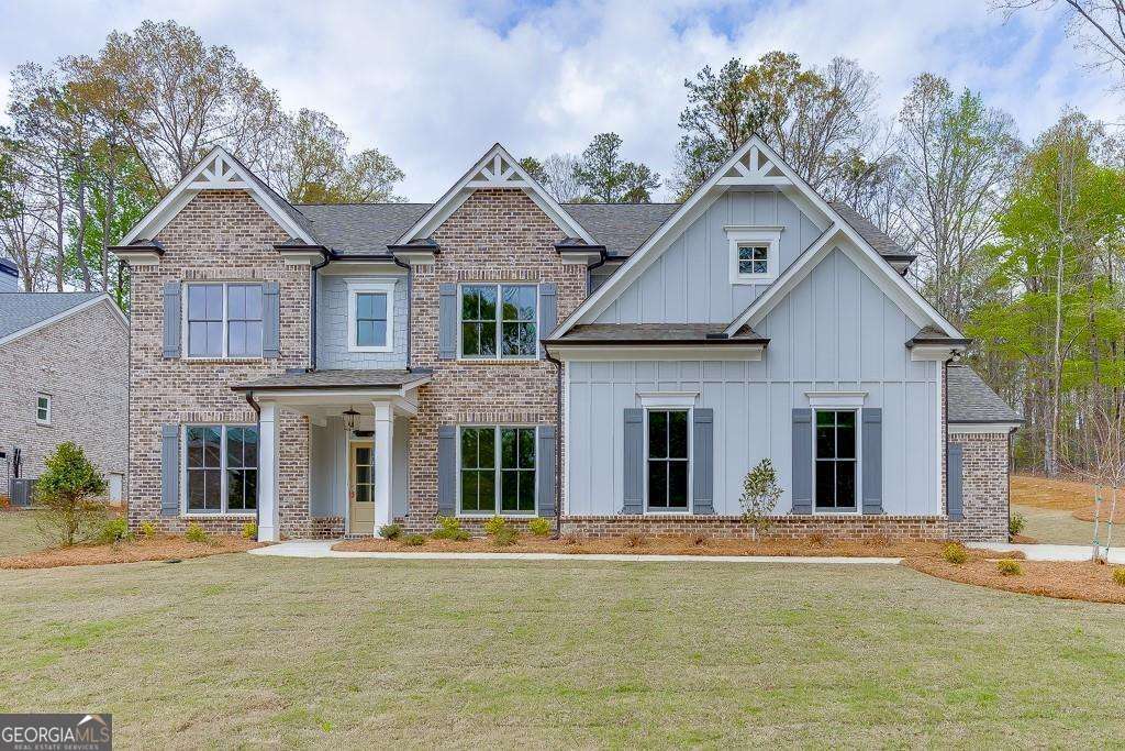 PRICE IMPROVEMENT! Lot 7E **THE MEADOWBROOK B FLOORPLAN BY HERITAGE GROUP HOMES** This gorgeous 4 bed/4.5 bath new construction is exactly what you're looking for! Located in the desirable SWIM/TENNIS/GOLF community, Lane Creek Plantation. This home awards you all the luxurious upgrades including an extensive trim package, shiplap accent walls, rustic manor flooring, upgraded lighting, upgraded plumbing fixture package and more. The spacious Gourmet Kitchen w/ an oversized island is complete with granite countertops, farmhouse sink, stainless steel appliances, tile backsplash and large walk-in pantry. The open Family Room includes brick fireplace, coffered ceilings, cedar mantle & built-in cabinetry. The Dining and Flex Space adjoins the Foyer and showcases 9 panel floor to ceiling trim allowing many options. There is also a full bathroom and a guest bathroom on the main level along with a potential office space. Desirable features like a drop-zone, laundry cabinets, open loft upstairs & oversized closets make this the perfect home to fit ALL OF YOUR NEEDS! Finish your day in the relaxing Owner's Bedroom & luxurious Bath w/ a tile super shower, granite countertops, his and hers closets & dual vanities. One of the secondary bedrooms upstairs has an ensuite bathroom. The covered back porch w/ an outdoor fireplace overlooks the private backyard. 3 car garage and 4 sides brick, HIGHLY SOUGHT-AFTER NORTH OCONEE COUNTY SCHOOLS. Home is Complete.