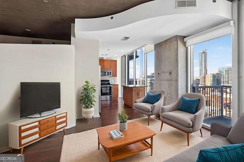 Photo of 855 Peachtree Street NE #1912, Atlanta, GA 30308 (MLS # 10658185)