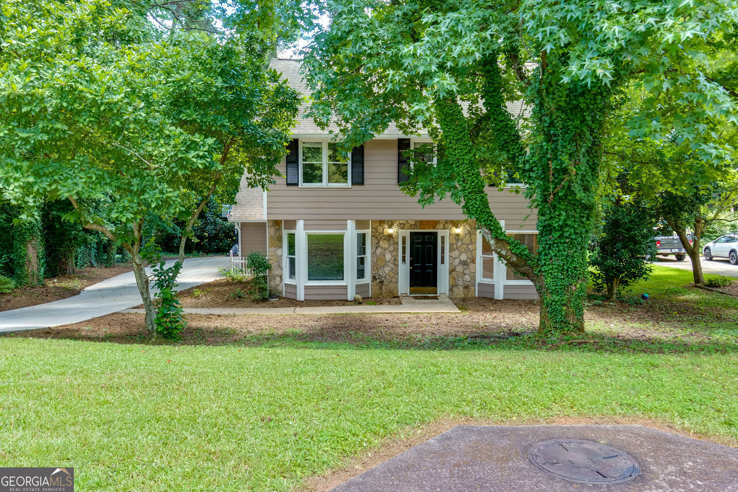 Charming Opportunity in East Cobb's Top School District! Welcome to 1200 Mitsy Forest Drive, a 3-bedroom, 2.5-bath home located in the heart of East Cobb. This property is nestled in a highly sought-after school district, zoned for East Side Elementary, Dodgen Middle, and Walton High School! The home features spacious living areas, a functional layout, and a private backyard-a great setting for relaxing or entertaining. With just a few updates, you can add your personal touch and easily make this home your own. Enjoy the convenience of being within walking distance to East Cobb Park and Fuller's Park, offering green space, playgrounds, and community activities just steps from your front door. Don't miss the chance to live in one of East Cobb's most sought-after neighborhoods! Seller is open to a Lease Purchase!