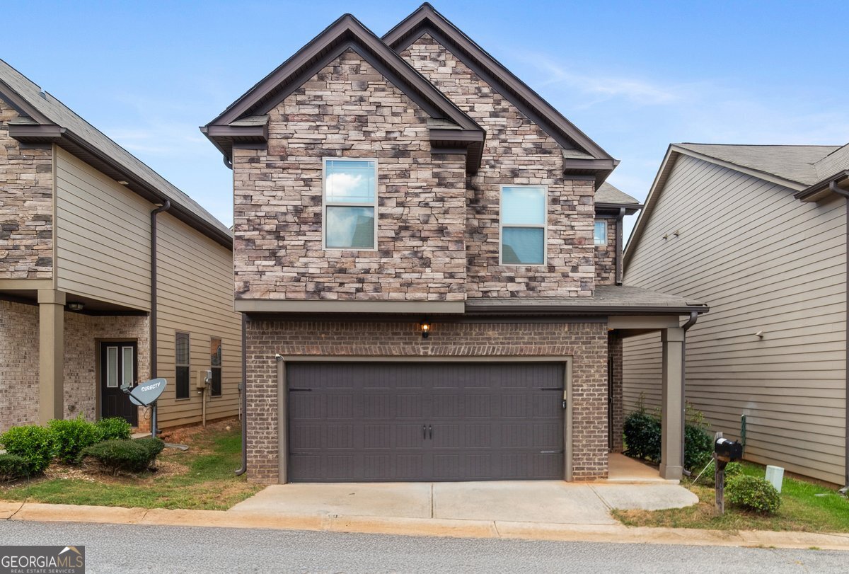 This beautifully maintained 3-bedroom 2.5-bathroom home is tucked away in one of Atlanta's most conveniently located communities just minutes from Hartsfield-Jackson International Airport. With easy access to major highways, schools, shopping, and dining this location offers the perfect balance of connection and comfort. Inside you'll find a bright welcoming floor plan filled with natural light. The living room offers a comfortable space to relax or gather with friends, featuring hardwood floors and a cozy fireplace that adds charm and warmth. The kitchen includes granite countertops, stainless steel appliances, and ample cabinet space-ideal for both everyday living and casual entertaining. The primary suite is a peaceful retreat with tray ceilings and a private bathroom that features a soaking tub, walk-in shower, dual vanity, and a spacious walk-in closet. Additional bedrooms provide flexibility for children, guests, or a home office. A two-car garage completes the home, offering convenience and extra storage. Whether you're looking for your next home base or simply seeking comfort with accessibility, 1615 Potomac Ct is ready to welcome you.