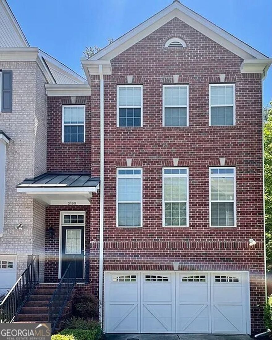 Awesome Place to Live! Beautiful Georgetown Inspired Townhome Community    This stunning rental property boasts 3 spacious bedrooms and 3 bathrooms, enough to accommodate your entire family and guests. Step inside with hardwood floors and enjoy preparing meals in an open kitchen plan with a breakfast area and formal dining pantry. It also features an overlooking family room with a fireplace and a laundry upstairs. You'll love the convenience of having 2 car garage, perfect for storing all of your vehicles and equipment (There's one door locked for storage). Outside, you'll find a delightful covered deck where you can relax in the shade and soak up the peaceful views of your surroundings. Whether you're hosting a barbecue or just enjoying some alone time, this space will quickly become your favorite spot. Located in a highly sought-after neighborhood, this rental property offers easy access to great schools, and to 3 shopping centers within 0.9 miles, which is about a 16-minute walk.      FYI  1. Mechanical room attached to the car garage cannot be used by the tenant for storage purposes.  2. The basement will remain in exclusive possession of the owner.      If you're looking for a rental property that truly has it all, this is the one for you. Don't wait - schedule a viewing today and get ready to fall in love!