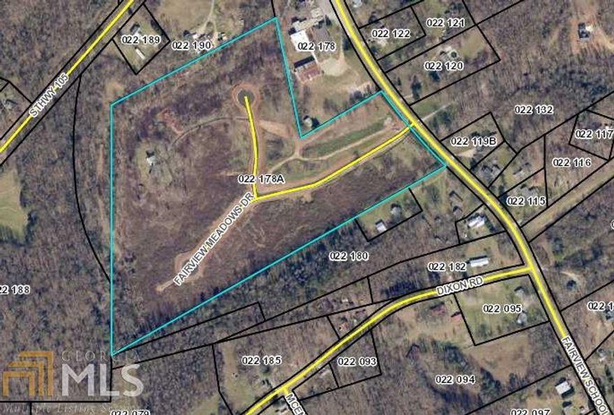 New Subdivision Lot in Fairview.