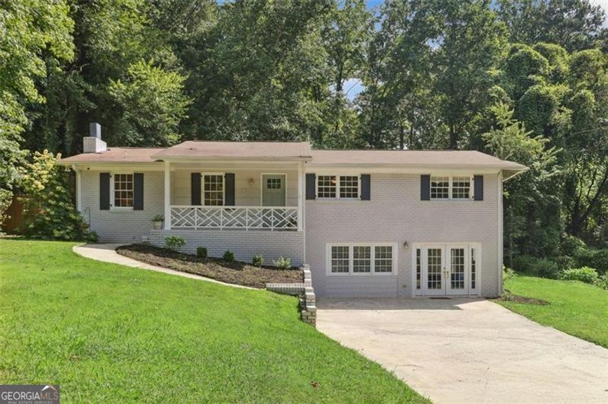 Welcome to your dream home nestled in the heart of highly sought-after East Cobb! This charming ranch-style home features a fully renovated basement, providing ample space for whatever your heart desires-be it a gym, media room, extra bedroom, or office. Step inside to discover a beautifully remodeled kitchen, complete with newer stainless steel appliances, sleek countertops, and stylish cabinetry, ideal for both culinary adventures and entertaining guests. The home offers a welcoming 3-bedroom, 3-bathroom layout with updated bathrooms, new carpet in the bedrooms and newer HVAC that enhance this home's appeal. Abundant natural light fills every room, creating a warm and inviting atmosphere throughout. Outside, you'll find your own private oasis-a spacious backyard partially fenced and perfect for relaxation and outdoor gatherings. Whether you're sipping your morning coffee in peace or hosting a lively barbecue, this backyard is sure to impress. Location!! This home provides easy access to top-rated schools, popular dining spots, and shopping destinations. Commuting is a breeze with quick access to I-75. Welcome home!