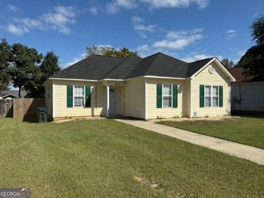 Excellent Ranch with great curb appeal.  3 bedroom, 2 bathroom.  Large living room with trayed ceiling that ties into the eat-in kitchen. Master suite with primary bath.  Huge, private fenced-in backyard.  Lots of updates including, roof, flooring, tankless water heater, cabinets, flooring and fence.  Very quiet interior street with easy access to schools, shopping, parks, recreation and the Air Force Base.