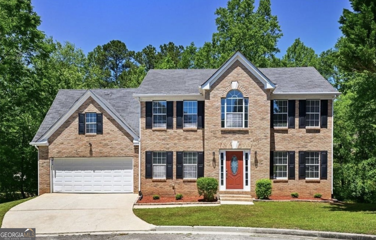Welcome to this beautiful 6-bedroom, 3.5-bath home with a finished/waterproof basement, and BRAND NEW roof, perfectly situated center-stage in a cul-de-sac surrounded by a quiet subdivision with a swimming pool for residents only. This spacious home offers a thoughtfully designed layout. Main Level: Features a half bath, separate dining room, and a flex space/office-ideal for working from home or additional living space. Upstairs: Includes 4 bedrooms and 2 full bathrooms. One of those bedrooms being generously spacious with vaulted ceilings and built in shelving. Finished Basement: Adds 2 additional bedrooms, 1 full bath, in addition to a dining area and additional space that can easily be converted to a kitchen or extra bedroom-all climate-controlled by a separate HVAC system. The separate entrance offers privacy making it perfect for extended guests. The Owner's Suite is a true haven with a tray ceiling, plenty of natural light, your home security hub, granite countertops, a separate tub large enough for two, dual vanity, and a walk-in closet. The kitchen is a chef's delight with granite countertops, painted cabinets, pantry, and stainless-steel appliances, including a refrigerator, dishwasher, gas stove and microwave. Resting on beautiful hardwood floors flow throughout the entire house. Step outside to a private backyard, spacious enough to play or host, and nearly completely screened by trees. Additional highlights include: A Vivint security system comprised of smart cameras surveying all natural entrances, sensors on every exterior door, motion detection, smoke/CO2 detection, glass-break detection, and an easy-to-use smart hub located in the Owner's Suite. A large deck overlooking your entire backyard. Plenty of attic storage space. Months-old new roof, waterproofed basement, well-maintained throughout. This home is spacious, stylish, and move-in ready-schedule your showing today!
