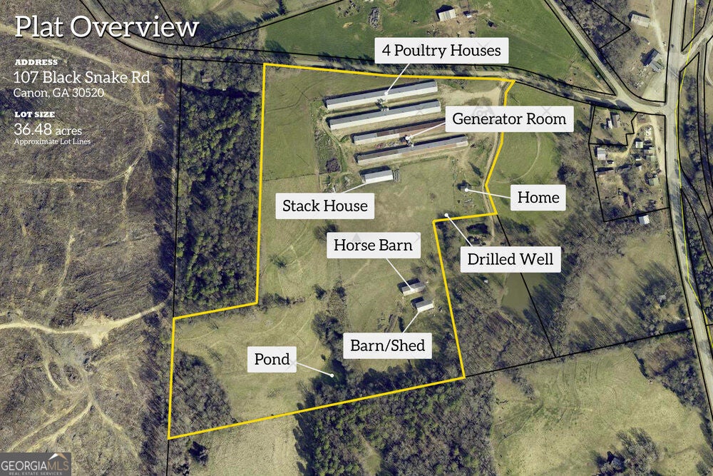 Photo of 107 Black Snake Road, Canon, GA 30520 (MLS # 10835971)
