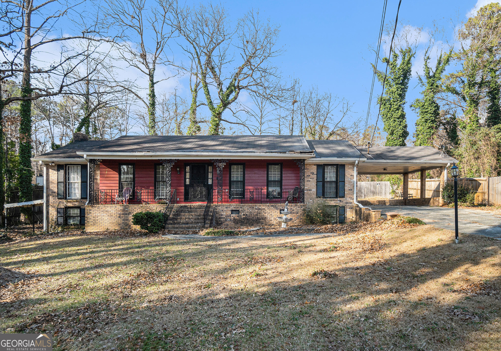 Nestled in a quiet cul-de-sac near Whitefield Academy, this 5-bed, 3-bath home has over 3,000 sq. ft. of space and endless potential. Inside you'll find a granite kitchen with island, multiple living areas, and a walk-out basement with its own entrance and bar, so many ways to make it your own! Outside, the L-shaped pool is ready to be brought back to life as the ultimate hangout spot. With solid bones and timeless brick, this home is a blank canvas just waiting for your vision.