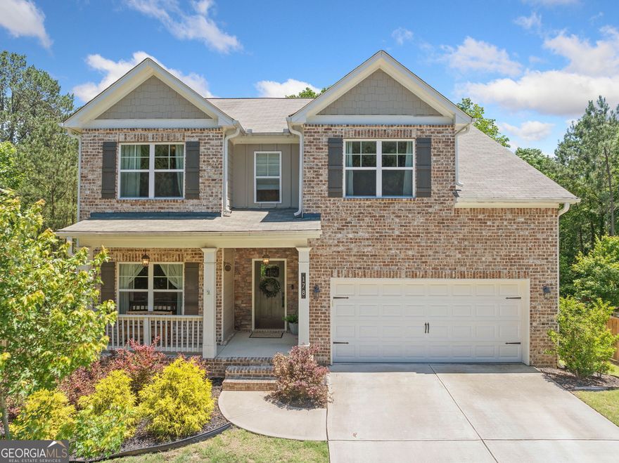 Move into this magical home just in time for the holidays! This home offers the perfect blend of comfort, style, andversatility. Tucked away on a quiet cul-de-sac and situated on a flat, spacious lot, it's an ideal option for homeowners and investors alike.Step inside to discover all-new designer Modern Boho-style light fixtures throughout, paired with updated hardware including doorhandles, hinges, and cabinet pulls all elevating the home's aesthetic with high-end, thoughtful touches. A custom-designed fireplace serves as a unique focal point in the living area, infusing warmth and character into the open-concept main level. Enjoy seamless flow between the bright living room, gourmet kitchen, and dining area perfect for both everyday living and entertaining. A versatile bonus room on themain floor, currently used as an office, can easily transform into a playroom, formal dining room, or additional living space to suit yourlifestyle. Upstairs, the luxurious primary suite serves as a true retreat, complete with a large walk-in shower, double vanity, and a spaciouswalk-in closet. Three additional bedrooms all with generous walk-in closets provide ample space and comfort for family or guests. Theconveniently located upstairs laundry room adds everyday ease. Mortgage 2-1 rate buy-down available and seller is motivated!