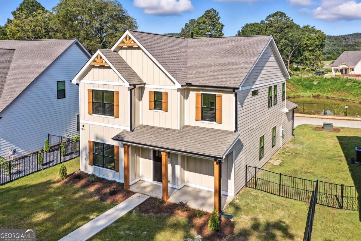MOVE-IN READY! Fall into savings with 4.99% fixed rate or $20,000 of builder incentives* with September contract. Call us for details! THE LINDA at Ferguson Corners! Discover this custom, boutique community by MarDon Construction, offering luxury and exceptional quality. The Linda plan features a spacious main level with custom architectural details throughout. The gourmet kitchen includes stainless steel appliances, quartz countertops, and a large island, perfect for entertaining. The main floor also offers a designer office, mudroom with custom storage, and a covered back patio. Upstairs, you'll find all 4 bedrooms and a laundry room, with the owner's suite showcasing a custom tray ceiling, large walk-in closet, and a spa-like en suite. Just minutes from Downtown Emerson, Cartersville, and Redtop Mountain, this neighborhood blends style with high-end finishes. *The incentive is subject to lender and government restrictions. The offer is subject to change or may be discontinued. Your actual mortgage interest rate, APR, and closing costs may vary based on the loan product, your application and qualifications, and based on applicable closing costs and fees.*