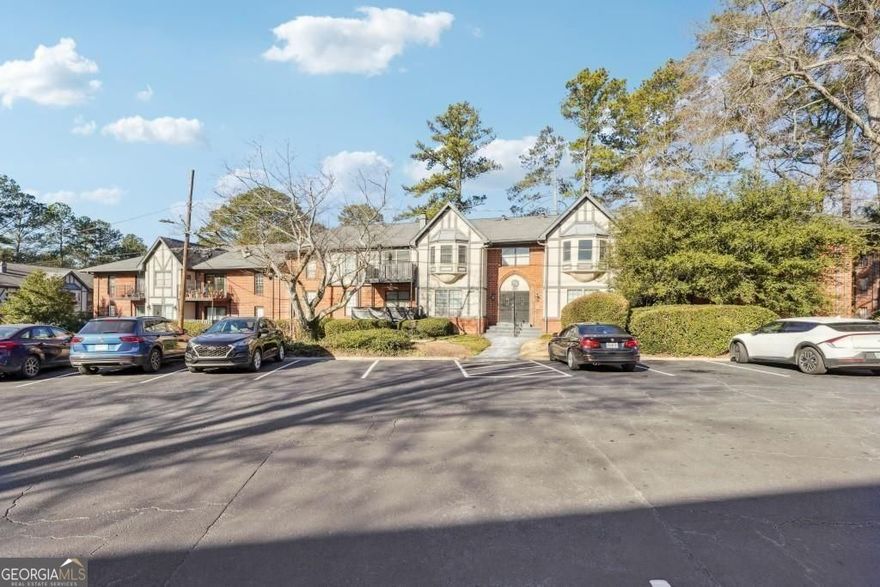 You won't want to sleep on this one! Beautifully updated upper level condo, large 2 bedroom with an additional office/3rd bedroom home in the heart of Sandy Springs. This gem of a home boasts a gorgeous kitchen with white cabinets, white quartz counter tops, brand new stainless appliances + wine refrigerator plus striking subway tile backsplash that really makes the kitchen pop. The home features luxury vinyl flooring, new tile bathrooms, fresh paint & designer lighting throughout. Beautifully updated guest bathroom. Oversized owner's suite with lots of natural light and a gorgeous double vanity en-suite bathroom with herringbone tile flooring. Owner's Ensuite has a huge walk-in closet. This complex has many awesome amenities; beautiful Olympic size pool, lighted tennis courts, updated clubhouse, after hours guard-attended entry gate and an on-site property management team just to name a few! Great location near Sandy Springs City Center and Abernathy Greenway & park, shopping and many of the new amazing Sandy Springs restaurants. This home is waiting for you to make it your own!!