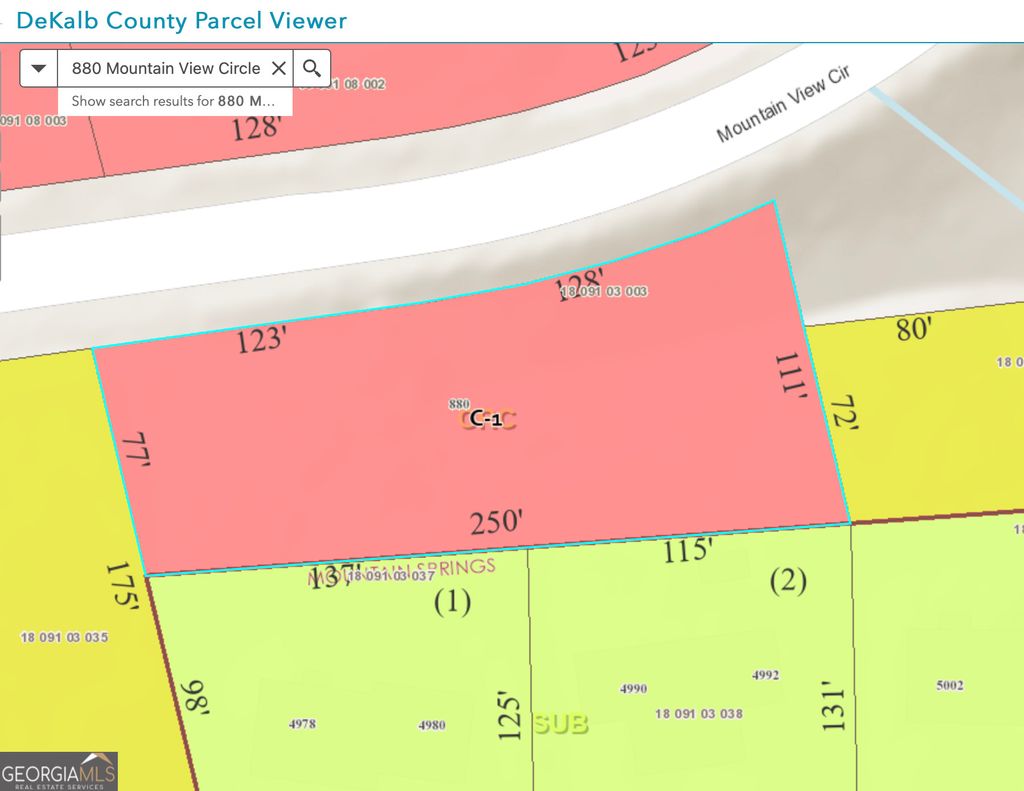 Photo of 880 Mountain View Drive, Stone Mountain, GA 30083 (MLS # 10678996)