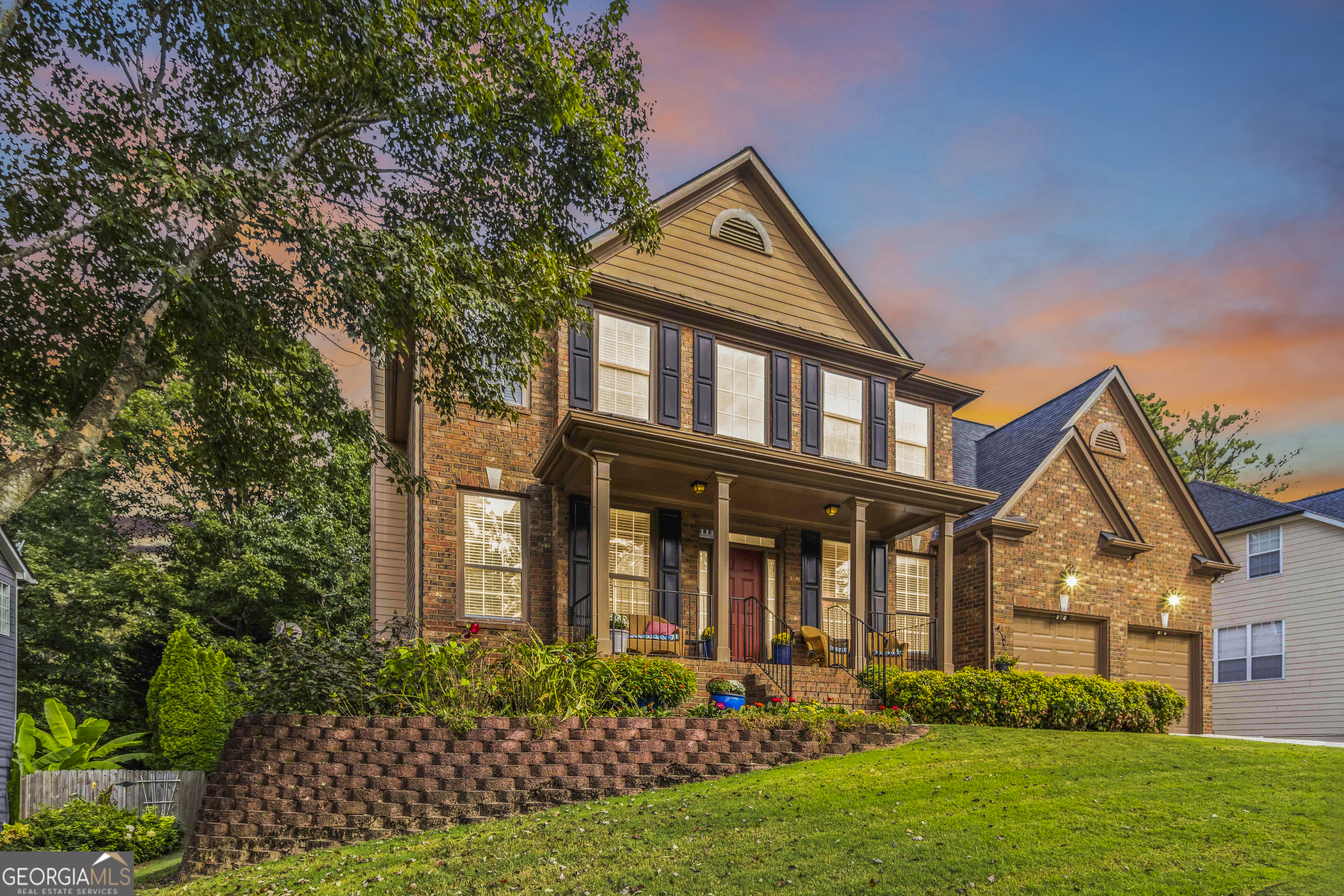 Tucked away in a quiet cul-de-sac within the coveted Daniel Park community, this 6-bedroom, 4-bath estate is a masterpiece of comfort, elegance, and versatility. From the moment you step inside, you'll feel the thoughtful design and luxurious touches that make this home truly exceptional. Entertain with ease in the formal dining room and gather in the inviting family room with a cozy fireplace. The gourmet kitchen flows seamlessly to the deck overlooking private wooded views, creating the perfect backdrop for morning coffee or evening gatherings. The main-level guest suite offers style and convenience, while the owner's retreat upstairs is nothing short of spectacular-complete with its own fireplace, dual vanities, spa-inspired oversized shower, and a spacious walk-in closet designed for refined living. Every detail has been considered, including the two-car garage with custom built-in storage for impeccable organization. The fully finished terrace level expands the possibilities-perfect as a luxury in-law suite, private guest quarters, or even a rental opportunity. With a full kitchen, laundry, living room, bath, and its own exterior entrance, it functions as a self-contained living space with no compromise on style. This is more than just a home-it's a lifestyle of elegance, flexibility, and sophistication. Schedule your private tour today and experience Daniel Park living at its finest.