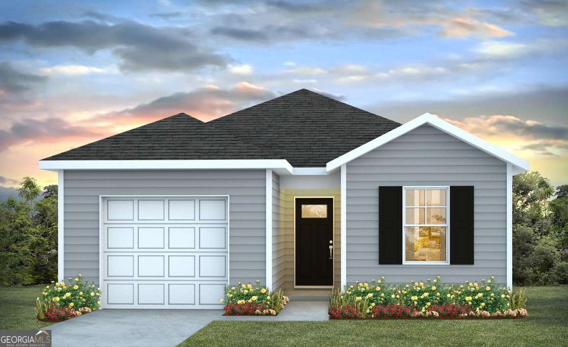 New Home in Rice Hope at the Coveted Port Wentworth location! Rice Hope is an established highly sought-after community with Resort Style Amenities that cannot be matched!! The Greenbriar floorplan by DR Horton, a 3-bedroom, 2 full bath home featuring an open-concept layout with a modern kitchen island, perfect for gathering. Home includes a refrigerator! The primary suite offers a double vanity, a spacious walk-in closet, and a private bath. Two additional bedrooms and a full bath offer flexibility for family or guests. Smart home technology and 2-inch faux wood blinds are included, adding convenience and style to this thoughtfully designed home. Pictures, photographs, colors, features, and sizes are for illustration purposes only & will vary from the homes as built. Home is under construction. ***Ask how to receive up to $8,500 towards closing costs with use of preferred lender!***