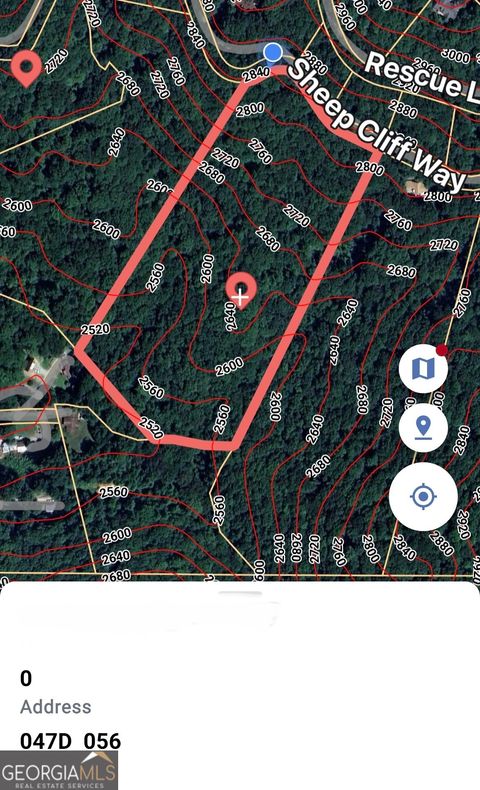 0 Sheep Cliff WAY Sky Valley GA 30537