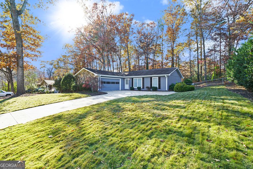 Welcome to 231 High Meadow Drive, a beautifully updated 3-bedroom, 2-bathroom home in the sought-after Cross Gate community of Marietta. Located in the highly rated Wheeler High School district, this home combines modern upgrades with an unbeatable location.  Enjoy a newly remodeled kitchen, fresh interior paint, and gleaming LVP floors throughout. The open floor plan is perfect for contemporary living, while the fenced backyard with a patio offers a private retreat for relaxation or entertaining. An attached two-car garage provides added convenience.    Close to shopping, dining, and major highways, this home is move-in ready and waiting for you. Don't miss your chance and schedule a showing today!
