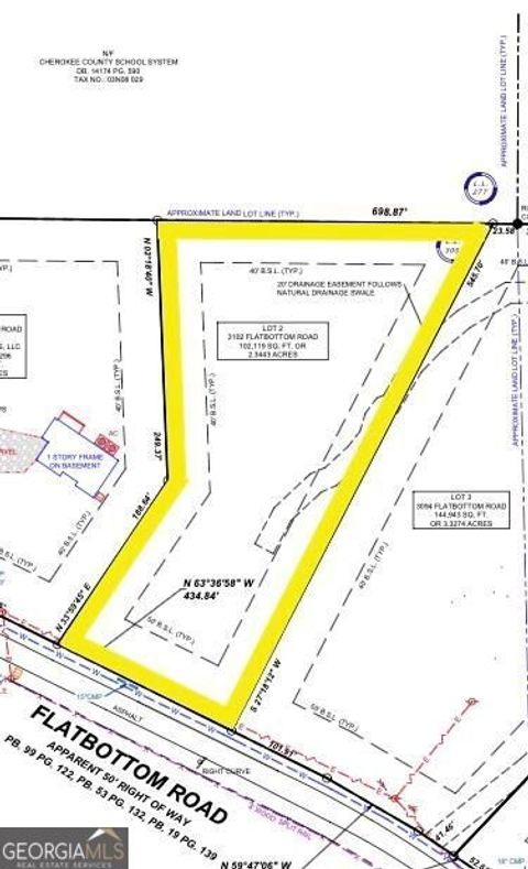 3102 Flatbottom RD Ball Ground GA 30107