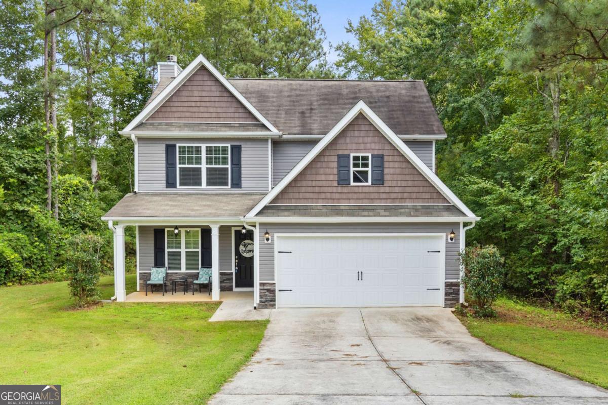 Welcome to 491 Brown Road, a beautifully maintained and completely move-in ready home in the heart of Rockmart, Georgia. This property offers the perfect blend of small town charm with modern convenience. Just minutes from downtown Rockmart, local eateries, shopping, and with easy access to Highway 278, this location provides a peaceful setting while keeping you connected to everything you need. Inside, you'll find a spacious and functional floor plan featuring 3 bedrooms, 2.5 bathrooms, and an office on the main level, ideal for working from home or creating a flex space to fit your lifestyle. The open kitchen is highlighted by beautiful granite countertops, modern cabinetry, and ample storage, making it the true heart of the home. Durable LVP flooring throughout ensures style and practicality for everyday living. The primary suite is oversized and designed for relaxation, complete with a large layout and en-suite bathroom. Additional bedrooms are generously sized and filled with natural light, perfect for family, guests, or hobbies. The half bath on the main level adds convenience for entertaining. Step outside and enjoy a peaceful setting with room to make it your own. Whether you're looking for a home near Rockmart schools, quick highway access, or a place that combines comfort and community, this property checks every box. Don't miss your chance to own this move-in ready home in one of Rockmart's most desirable locations. Schedule your private showing today and see why 491 Brown Road is the perfect place to call home.