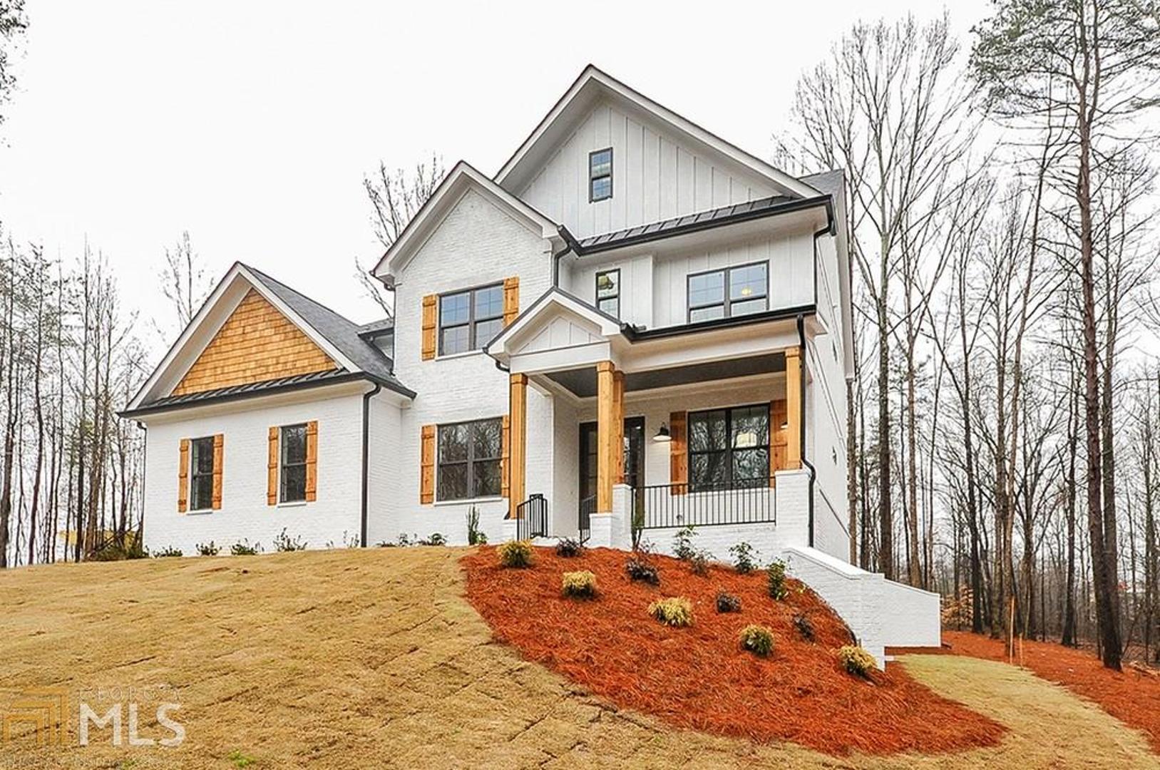 New home to be built in the Mountain View district! The Vincent Intown floor plan features a private dining room, study, bedroom and full bath on the main level. The chef's kitchen features stainless steel appliances, quartz countertops, wine rack, large island and a farmhouse sink. Huge keeping room and family room with gorgeous views of the private backyard. Master suite on the upper level with barn door, spa bathroom and his/hers walk-in closets. Three more beds and two full bathrooms upstairs. High end features throughout. Three car garage, mudroom and a full, unfinished daylight basement with panic room. Almost one full acre and no HOA. Check out the 3D tour of a previous build below!