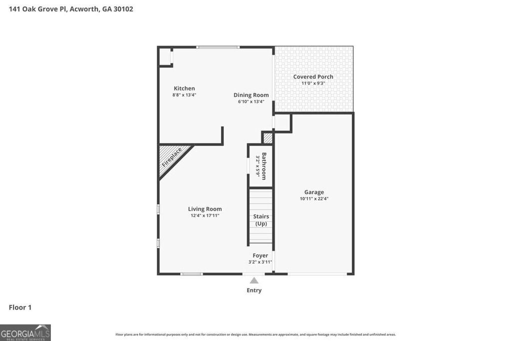 Photo of 141 Oak Grove Place, Acworth, GA 30102 (MLS # 10800604)