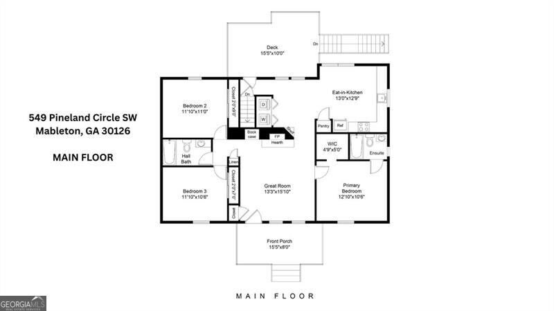 Photo of 549 Pineland Circle SW, Mableton, GA 30126 (MLS # 10873304)