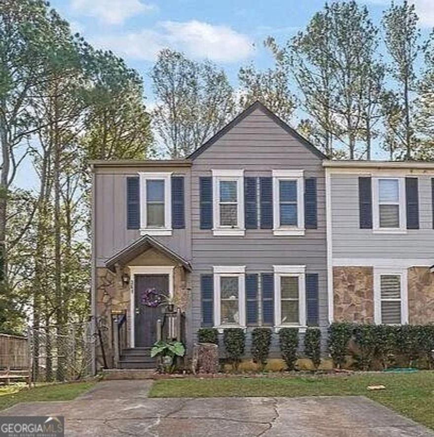 Welcome home to this beautifully renovated 3-bedroom, 2.5-bath townhome in the highly sought-after Pleasant Oaks Neighborhood. Just minutes from Downtown Marietta and all its attractions, this home has been updated with new flooring, new appliances, a new water heater, new HVAC, and fresh interior and exterior paint.    Enjoy the spacious fenced-in backyard with a firepit- perfect for entertaining, and relax in the screened-in back porch, offering a peaceful view of the trees and private yard.    This home is ideal for families of all sizes, as well as empty nesters seeking a tranquil retreat. Don't miss out on this charming property in a fantastic neighborhood!    Call today to schedule your tour!