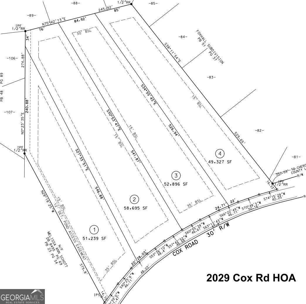 LOT 4 Cox RD