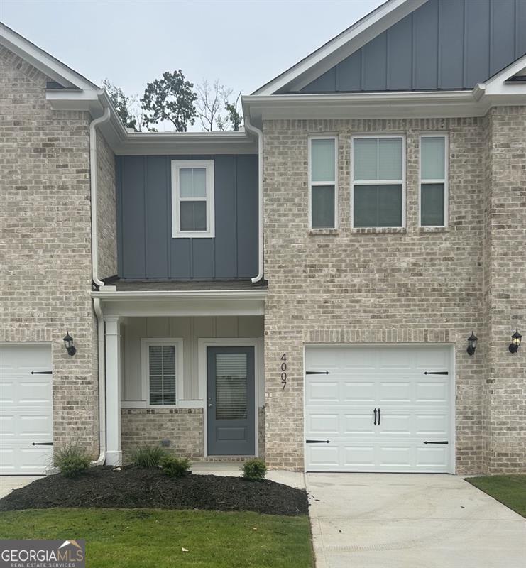 Discover the Hawthorne Townhome by LGI Homes in Oakwood, Georgia! This elegant home features 3 bedrooms, 2.5 bathrooms, and walk-in closets in every room, including two in the master suite. Enjoy the versatile upstairs loft, perfect for an office or play area. The open-concept downstairs layout includes a spacious kitchen and family room, ideal for entertaining. Utilize our neighborhood sidewalks to walk just minutes away to our all new playground and pavilion. Your new home will be the spot to host all the celebrations, birthdays, and get togethers - especially being directly across from our guest parking section. With its modern design and thoughtful details, the Hawthorne Townhome offers a blend of style and comfort. Don't miss this opportunity to make it yours!