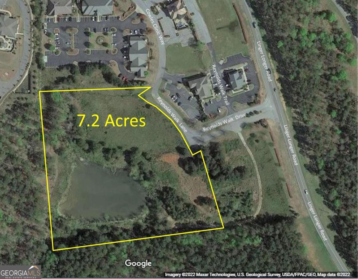 PRIME COMMERCIAL PROPERTY LOCATED on Linger Longer Road near the entrance to Reynolds Lake Oconee and the Ritz Carlton. MINUTES TO PUBLIX SHOPPING CENTER, GOLF COURSES, RITZ CARLTON RESORT, & ST MARY'S HOSPITAL. Some restrictions apply. The listing agent has a material relationship with the seller. POA Fees and Real Estate Taxes are estimated. Real estate, banking type businesses, and medical type businesses are restricted. Reynolds Walk Covenants and Architectural Guidelines Attached.
