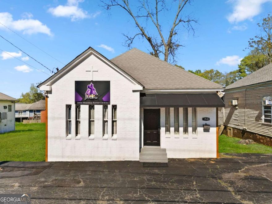 PRICE IMPROVEMENT!! Come be a part of the revitalization of the Westview community! Land use includes residential/commercial mixed use. Remarkable opportunity to own near the Southwest Beltline Connector of the Westside BELTLINE TRAIL!! Currently utilized as a church, the possibilities are endless for this C1 Zoned Commercial Community Business District property. Tons of new development in the area. Consider land value, rehabilitation, or continued use a religious facility. Sold as is.