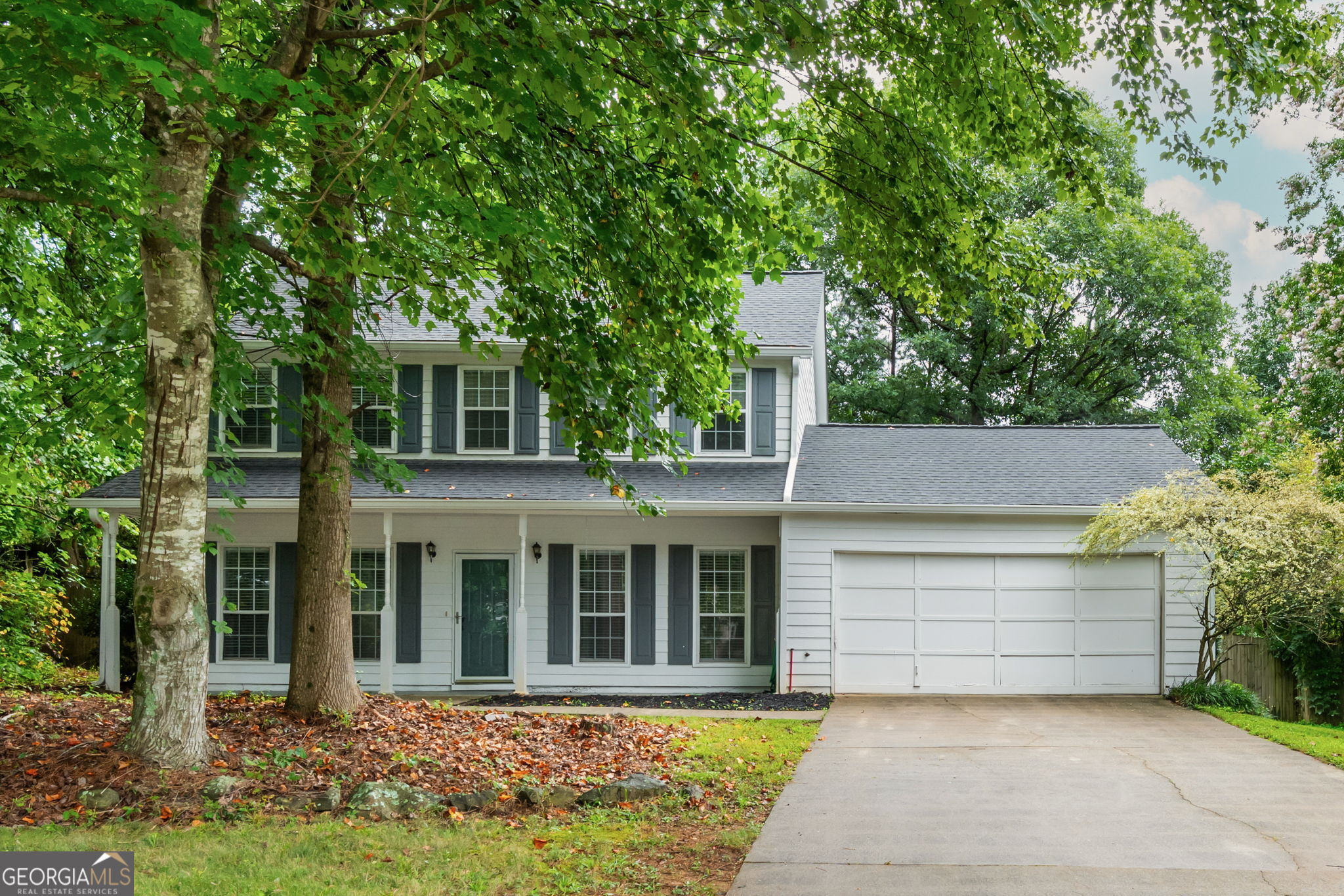 This charming home on a quiet cul-de-sac blends thoughtful updates with inviting spaces inside and out. A rocking chair front porch sets the tone, leading into an oversized family room with a cozy fireplace. LVP flooring throughout the main level. The renovated kitchen boasts quartz countertops, stainless steel appliances, and gas range, perfect for both everyday living and entertaining. Upstairs, you'll find spacious bedrooms, including a serene primary suite with walk in closet and primary bath featuring a double vanity with granite countertops. Step outside to enjoy a private, fully fenced backyard-ideal for relaxing, playing, or hosting friends! Perfectly located just minutes from I-75 and the Peach Pass on/off ramp, this home offers easy commuting and quick access to Lake Acworth, Kennesaw State University, Downtown Acworth, and all the shopping and dining Kennesaw has to offer. With its prime location, modern updates, and move-in-ready condition, you won't want to miss this sweet home!