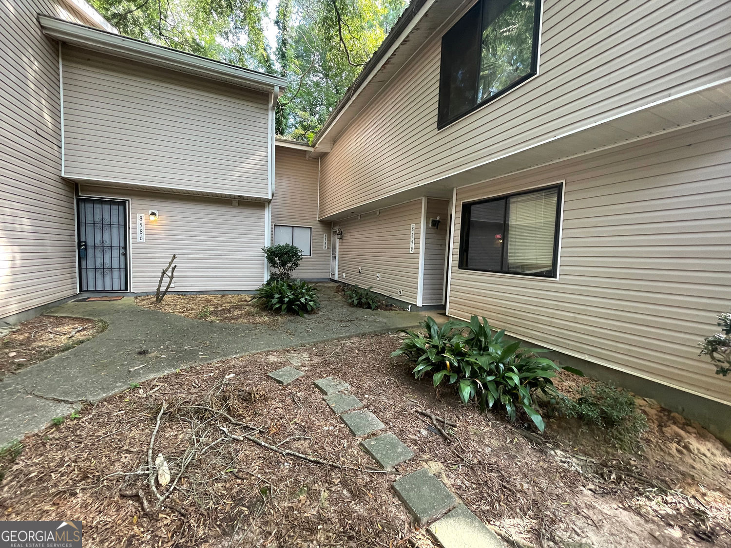 INVESTOR SPECIAL! 8588 Creekwood Way is a 3-bedroom, 1.5-bath condo in Jonesboro. This fantastic INCOME-PRODUCING opportunity with a tenant already in place is PRICED UNDER MARKET VALUE for quick sale! Featuring a functional floor plan and low-maintenance design, this property is perfect for beginning or expanding your rental portfolio. Conveniently located near shopping, dining, and major highways for easy access to Atlanta. Don't miss this chance to secure a TURN-KEY INVESTMENT in a growing market! Cash only. As-Is. No showings before due diligence. Listing photos were taken prior to current tenancy, expect similar condition. Seller prefers quick close with Holmes Legal Group LLC. Buyer shall independently confirm accuracy of property/community details.