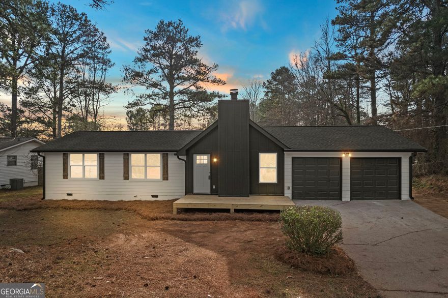 Beautifully renovated 3 bed/2 bath ranch home with a 2 car-garage in the Quail Nest Subdivision. This home features new siding, new windows, new HVAC, new water heater, new gutters, new roof, new flooring and new fixtures. As you enter into the home, you're greeted with an open-concept kitchen/living/dining with LVP flooring throughout and a stone fireplace. The upgraded kitchen boasts subway tile backsplash, quartzite countertops, stainless steel appliances, walk-in pantry and new kitchen cabinets. Each bathroom features tiled showers and new vanities. The large backyard has a deck perfect for grilling and hosting parties. Too much to list!