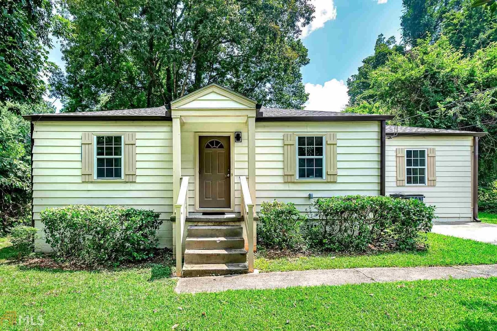 Beautifully renovated East Point Bungalow! Nestled in a quiet established neighborhood, this home has been well appointed with all new contemporary features. The floor plan is highlighted by hardwood floors, designer tile, granite countertops and stainless steel appliances. Large converted garage ideal for master bedroom or family room. The home sits on a large lot with plenty of space for outdoor entertaining. New roof, plumbing & electrical. Conveniently located near I-285, I-85, I-75 and 10 minutes from the Hartsfield Airport.