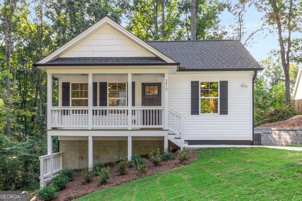 Welcome home to this beautiful new construction craftsman-style ranch home in located Forsyth County. Perfectly blending cozy charm with functional space, this home offers everything you need and is loaded with upgrades including all LVP Flooring t/o home, stainless steel appliances, quartz countertops with tile backsplash, Bermuda sodded yard, upgraded lights, and much more. Step inside to find an inviting kitchen that opens seamlessly into the family room, creating a warm and welcoming space for everyday living and entertaining. The spacious primary suite is conveniently located on the main level, offering comfort and privacy. Downstairs, discover a fully finished basement with a versatile studio including a full bath and a small flex room/office- ideal for a guest suite, additional living area, or your home business. Enjoy peaceful mornings or relaxing evenings on the deck out back, overlooking the serene surroundings of this craftsman gem. Agent/Owner.