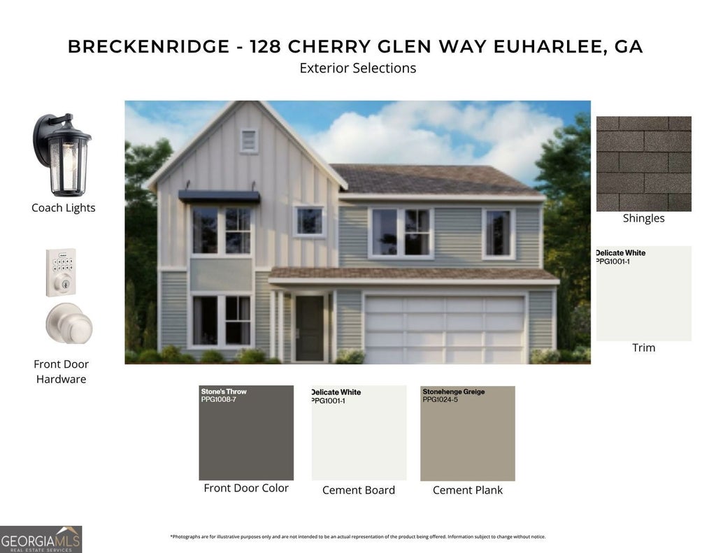 Photo of 128 Cherry Glen Way, Euharlee, GA 30145 (MLS # 10823711)
