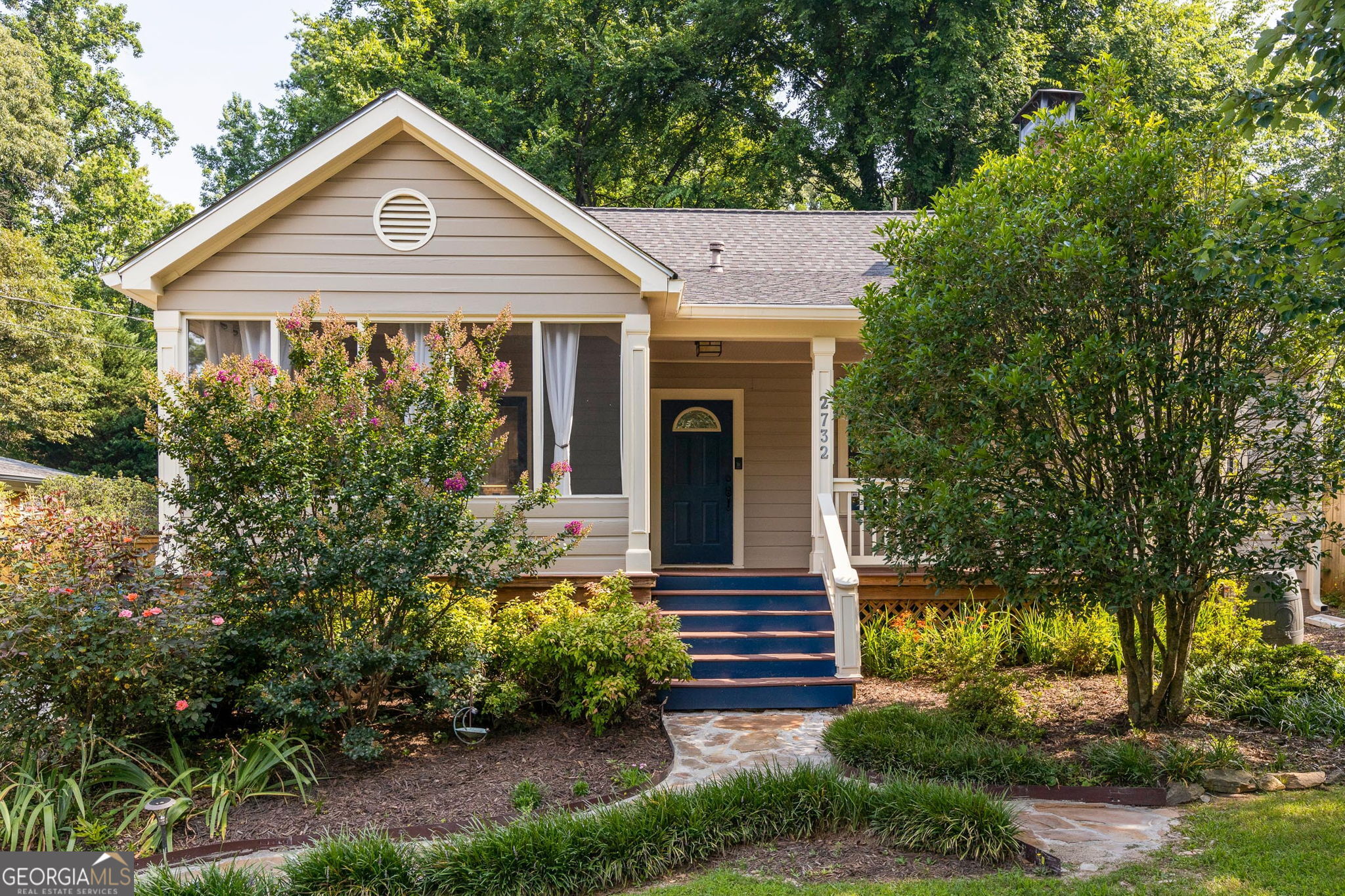 Get thee to this house! On one of the best streets in the HEART of East Lake - close to all things East Lake and Oakhurst have to offer - this home is a must see. This lovely bungalow has original hardwoods, a gorgeous separate dining room, a completely updated kitchen and primary suite, a massive screened-in porch, and extra space galore. With two bedrooms on the main floor and an incredibly large primary suite on the second floor (including an amazing bathroom, two huge closets and a sitting area), you feel like you have won the lottery. The chef's kitchen has a breakfast bar that is open to the dining area and the front screened porch - and the laundry room is so large, the seller also used it as a home office! The front yard is a pollinator's paradise, the backyard is massive, and you can be at Poor Hendrix or Perc in no time at all. This home FEELS so good and has been maintained lovingly. Come fall in love.